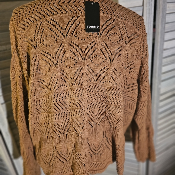 Torrid sweater knit cardigan - Picture 3 of 7